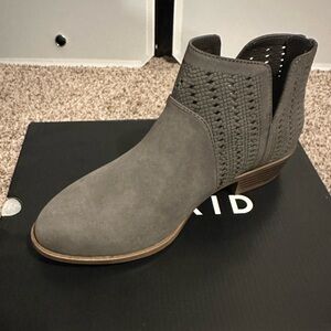 Torrid Gray Ankle Booties